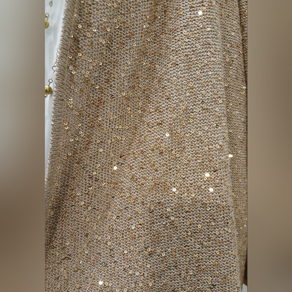 NWT Alfred Dunner Almond Sweater Shirt Necklace Set - Picture 6 of 11